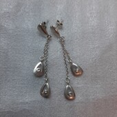 Срібні сережки