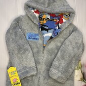 Тепла мєховушка куртка фірми Габбі розмір 104см.