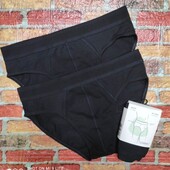 Арт.0420 набір чоловічі трусики бріфи(сліпи) 2шт від livergy розмір євро xl/xxl