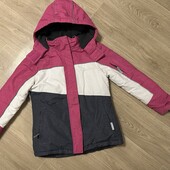 Зимова лижна куртка на дівчинку 8-9 років