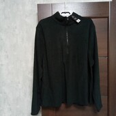 Новая брендовая флисовая спортивная кофта на замочке р.2XL(22-24)