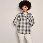 6654Фланелева Жіноча РубашкаМ 40/42