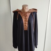 Худі на шнурівці р 3XL Пог -65