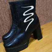Ботильоны на меху,новые (ньюансы! Италия