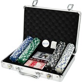 Набір для покеру 200 шт. фішки 11,5 г! у стильному алюмінієвому кейсі.