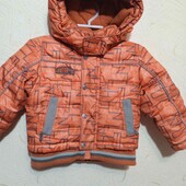 Тепла куртка на пуху для хлопчика 1,5 років.