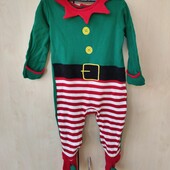 Чоловічок Новий рік на 3-6 міс. бавовна