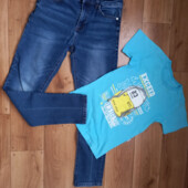 Комплект: джинси і футболка на 11років, р.146