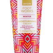 Зволожувальний крем для ніг з ароматом апельсина та кориці 75 мл!!!