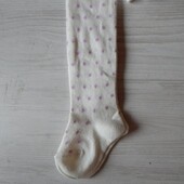 Дитячі колготки primark молочні в горошок для малюків 9/12міс