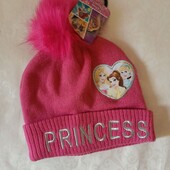Шапка для дівчинки princess s/м (3-5 років) детская шапка 7829