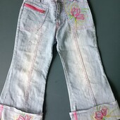 Капрі джинсові для дівчинки