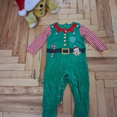 Класний карнавальний костюм Санти, Ельфа на 1-2 роки