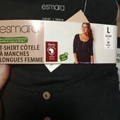 6702.реглан бавовна в рубчик esmara М 40/42