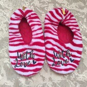 Теплі носки-тапочки на дівчинку в чудовому стані, р.29-31, устілка 20,5 см