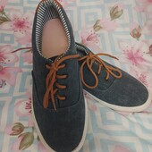 Нові стильні.модні макасини джинс.р 41 класснючі