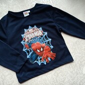 Дитячий реглан для хлопчиків Спайдермен 3-4 років (маломірний). Реглан для мальчика 4070