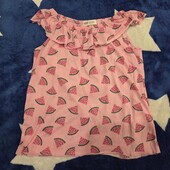Майка в кавунчиках h&m зріст 134-140