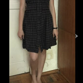 Плаття в клітинку на 12-13 років 152-158 см