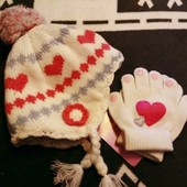 Набір шапка рукавички Dopo Dopo 62-68 Нідерланди