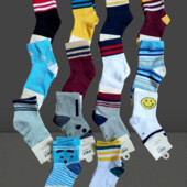 Шкарпетки 6 пар асорті кольорів