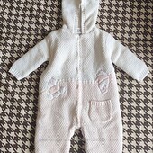 Вязаний ромпер Next 68-74р. утеплений з підкладкою