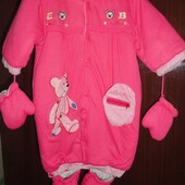 Комбинезон на весну для девочки