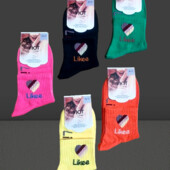 Шкарпетки 6 пар асорті кольорів підліткові,