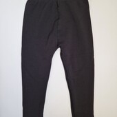 Теплые лосины черные девочке на плотном меху Jujube