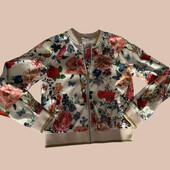 бомбер на літо для дівчинки 10-11/146см, заміри на фото