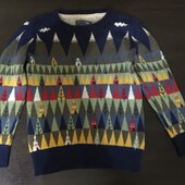 свитер Tu, 4-5/104-110, коттон/полиамид/шерсть