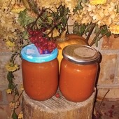 Домашній томатний сік-заправка для страв, 2 баночки по 0.5 л