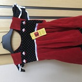 Велюровый сарафан , 98-104