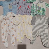 Пакет одягу для хлопчика на 0-3міс.