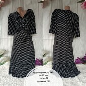 Сукня в горошок королівського рр