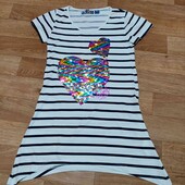 сучасна футболка туніка у відмінному стані