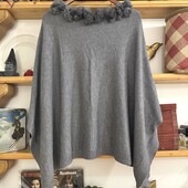 Пончо накидка❤️в складі є шерсть та кашемір
