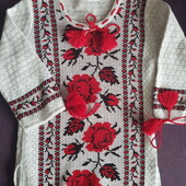 Вишиванка на 7-9 років.