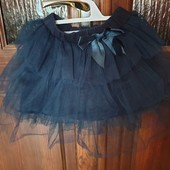 Пышная фатиновая юбка breeze 128 размер новое состояние