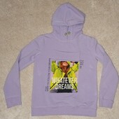 34. Сиреневое худи, б/у, ±134см