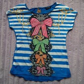 Футболка з бантиками S|М