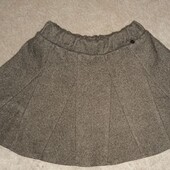 37. Юбка утепленная расклешенная, б/у, ±134см