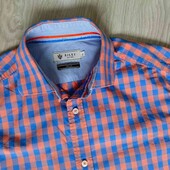 Riley стильная хлопковая мужская рубашка размер XS S