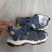 Vty брендовые босоножки на липучках материал эконубук размер евро 27