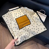 Платок стильный трендовый Искусственный шелк 70*70 см арт 36
