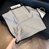 Платок стильный трендовый Искусственный шелк 70*70 см арт 44