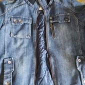 джинсова куртка утеплена 9-10 років