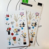 2 листа Декоративные наклейки Сrelando