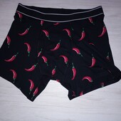 Труси боксери чоловічі з кишенькою з перцем чілі primark