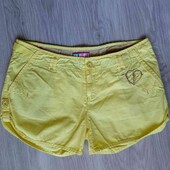 Bershka брендовые стильные шортики с карманами размер евро 36/38